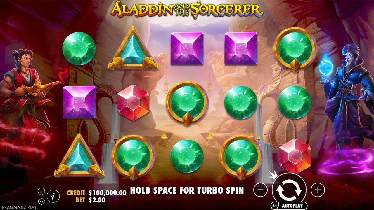 Aladdin and the Sorcerer™ free slot demo