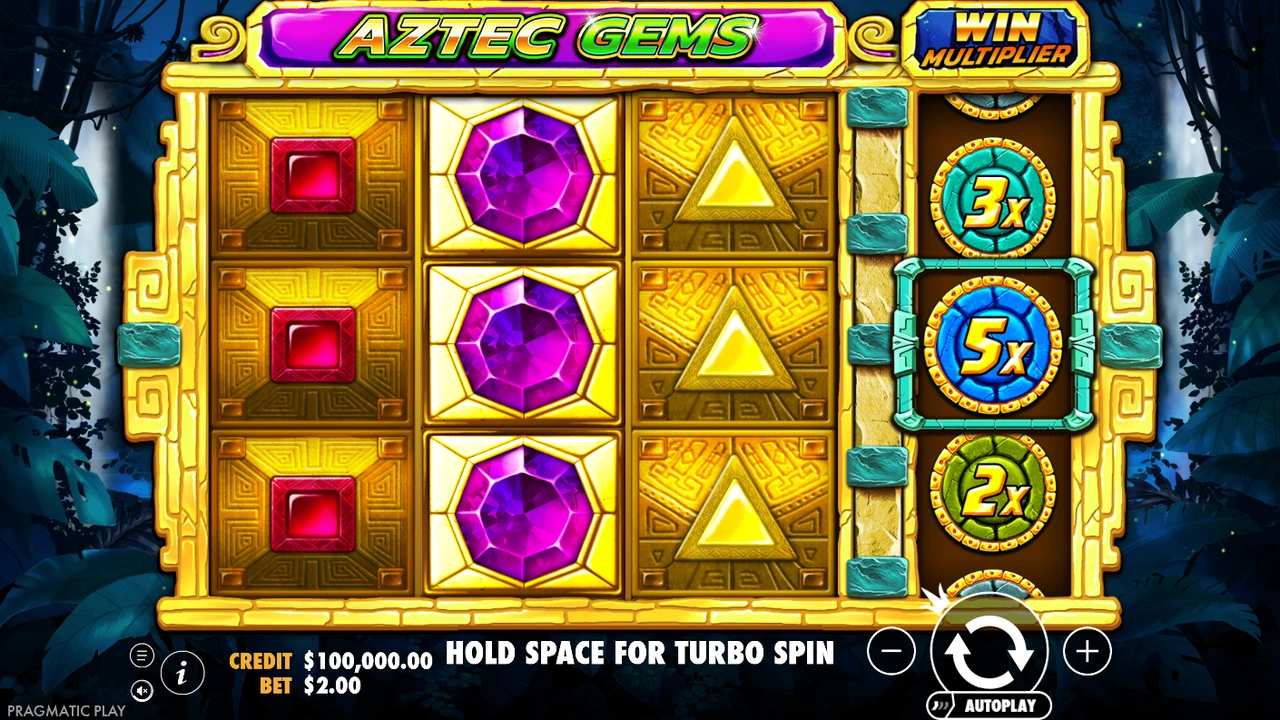 Aztec Gems™ free slot demo