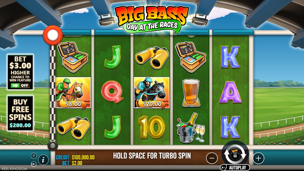 Big Bass Day at the Races free slot demo