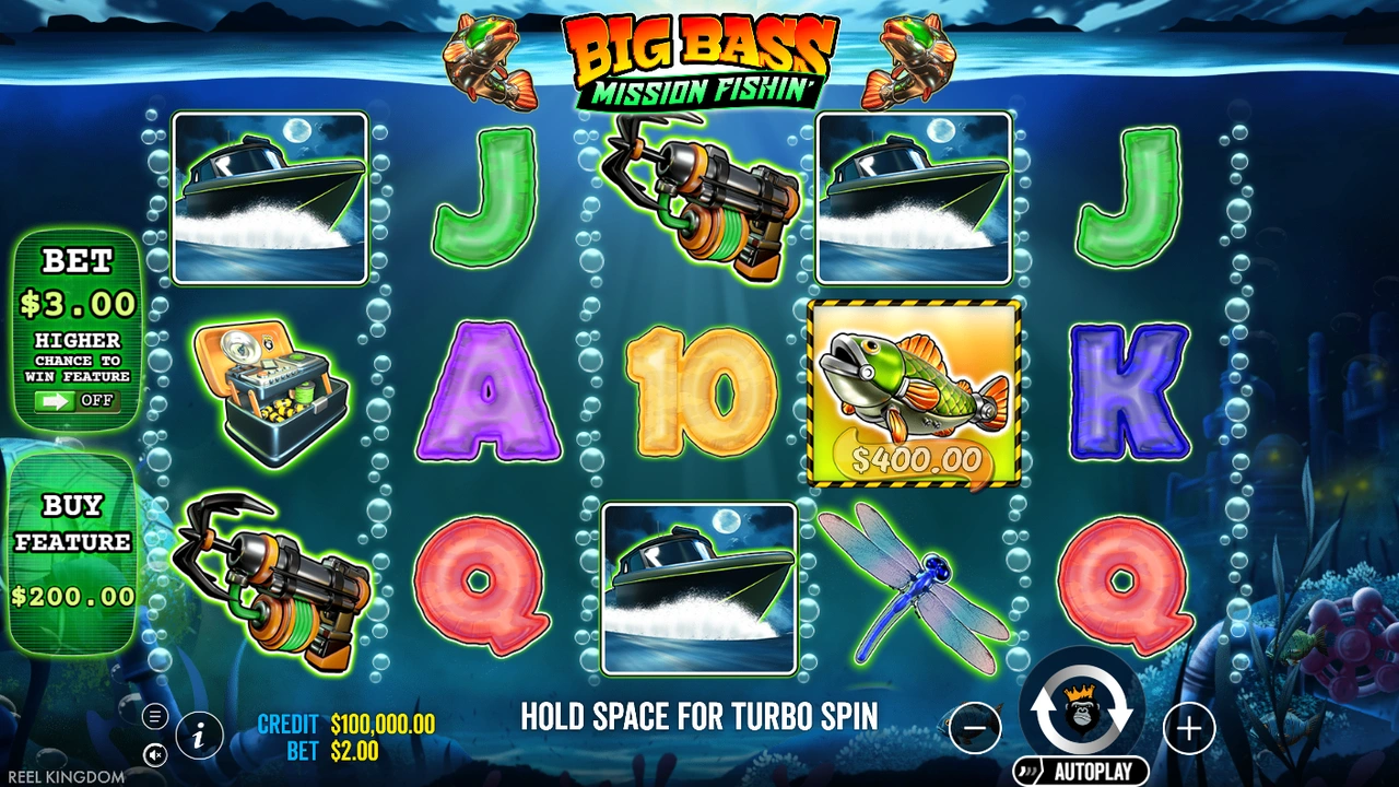 Big Bass Mission Fishin’ free slot demo