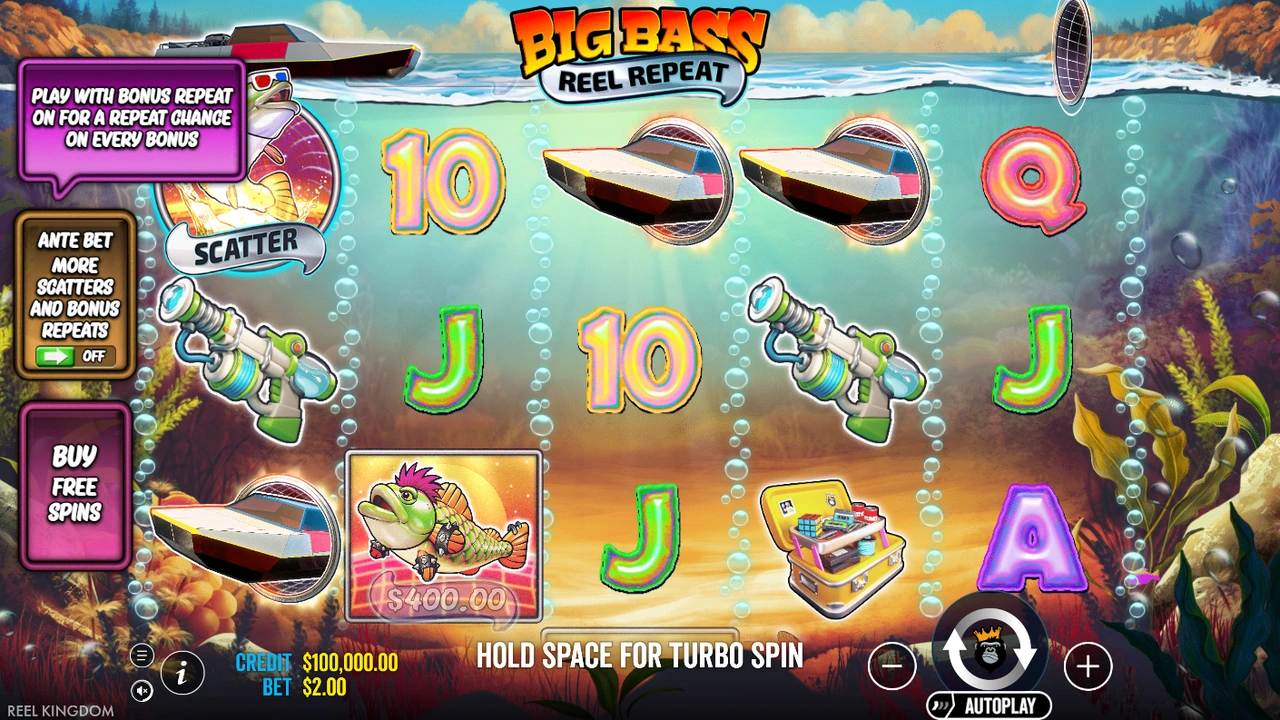 Big Bass Reel Repeat free slot demo