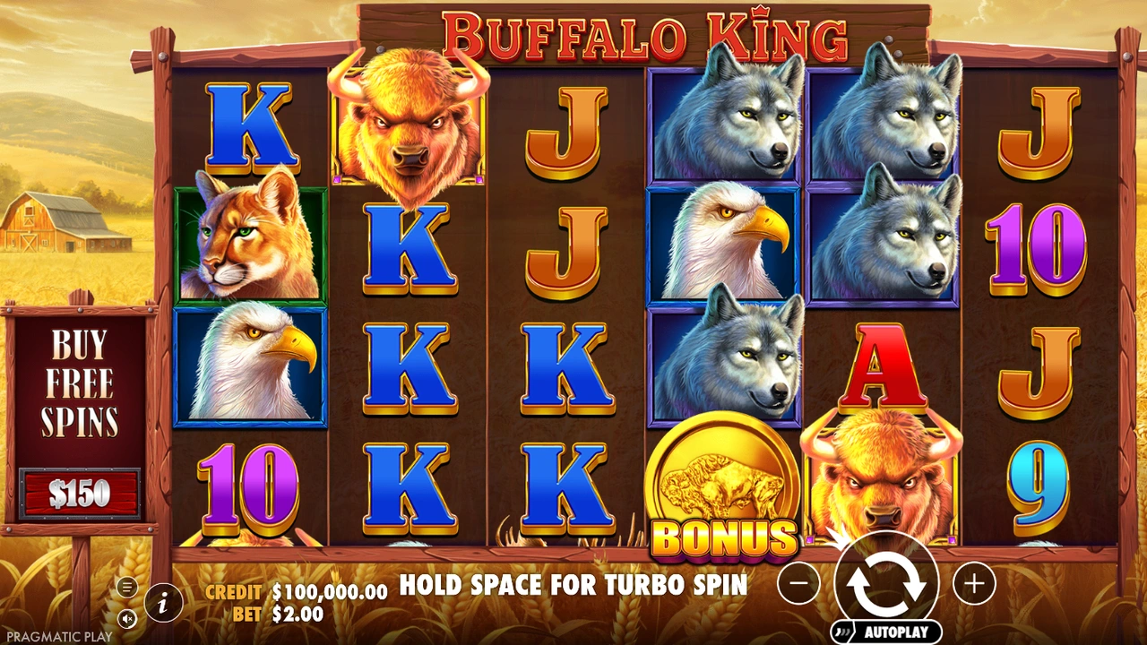 Buffalo King™ free slot demo