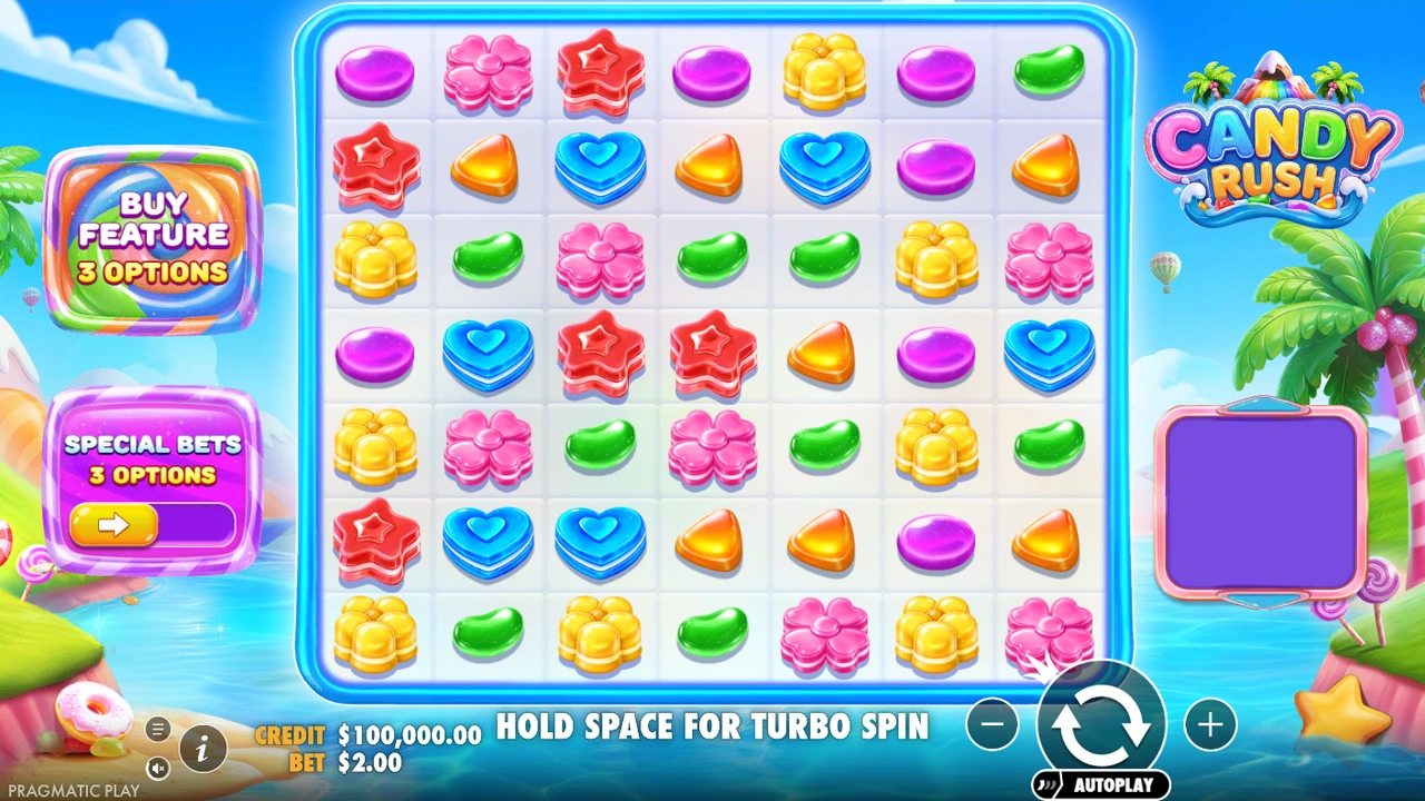 Candy Rush free slot demo