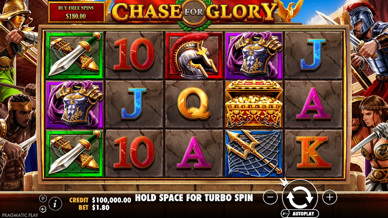 Chase for Glory™ free slot demo