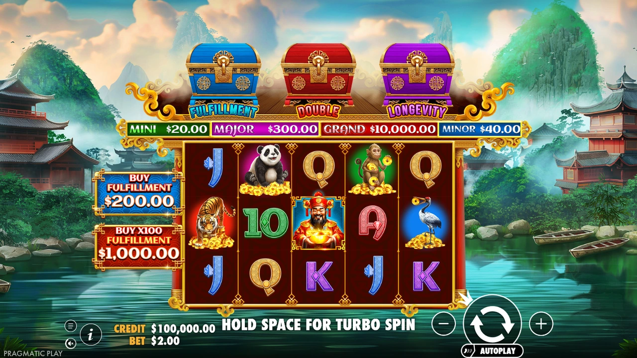 Chests of Cai Shen 2 free slot demo