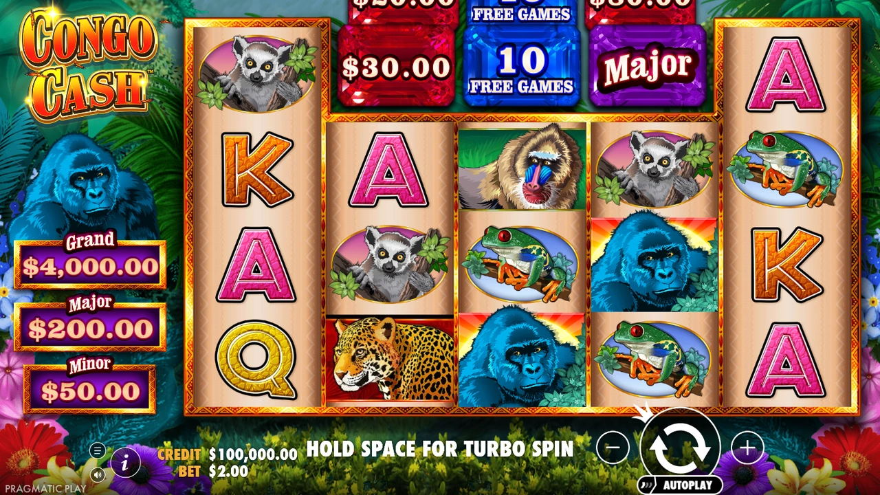 Congo Cash™ free slot demo