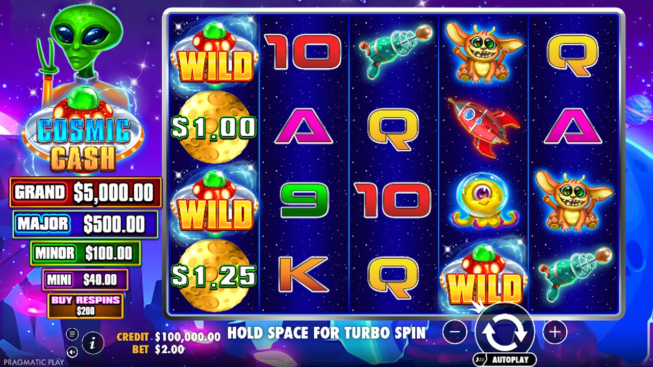 Cosmic Cash free slot demo