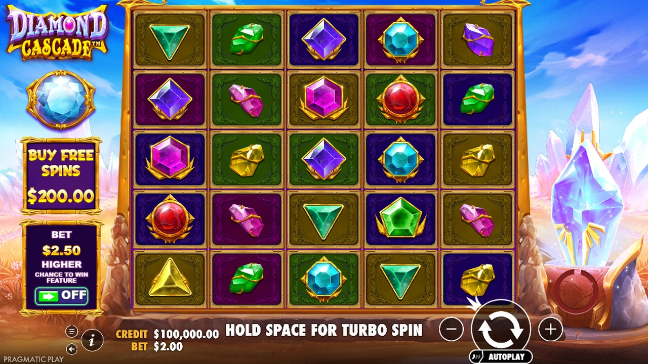 Diamond Cascade™ free slot demo