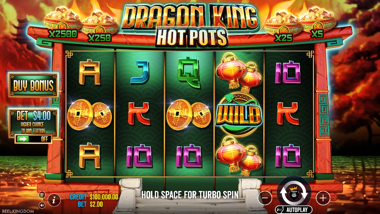 Dragon King Hot Pots free slot demo