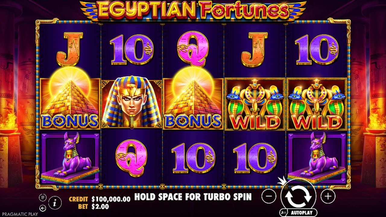Egyptian Fortunes™ free slot demo