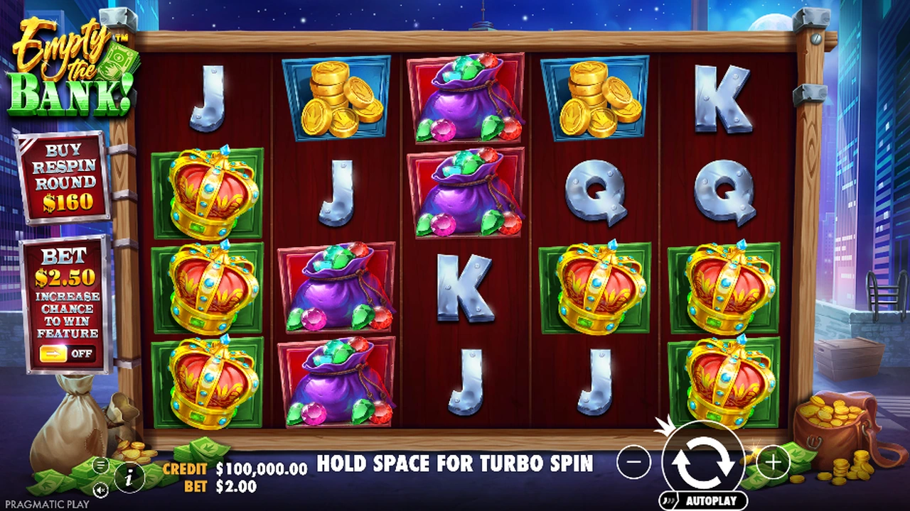 Empty the Bank™ free slot demo