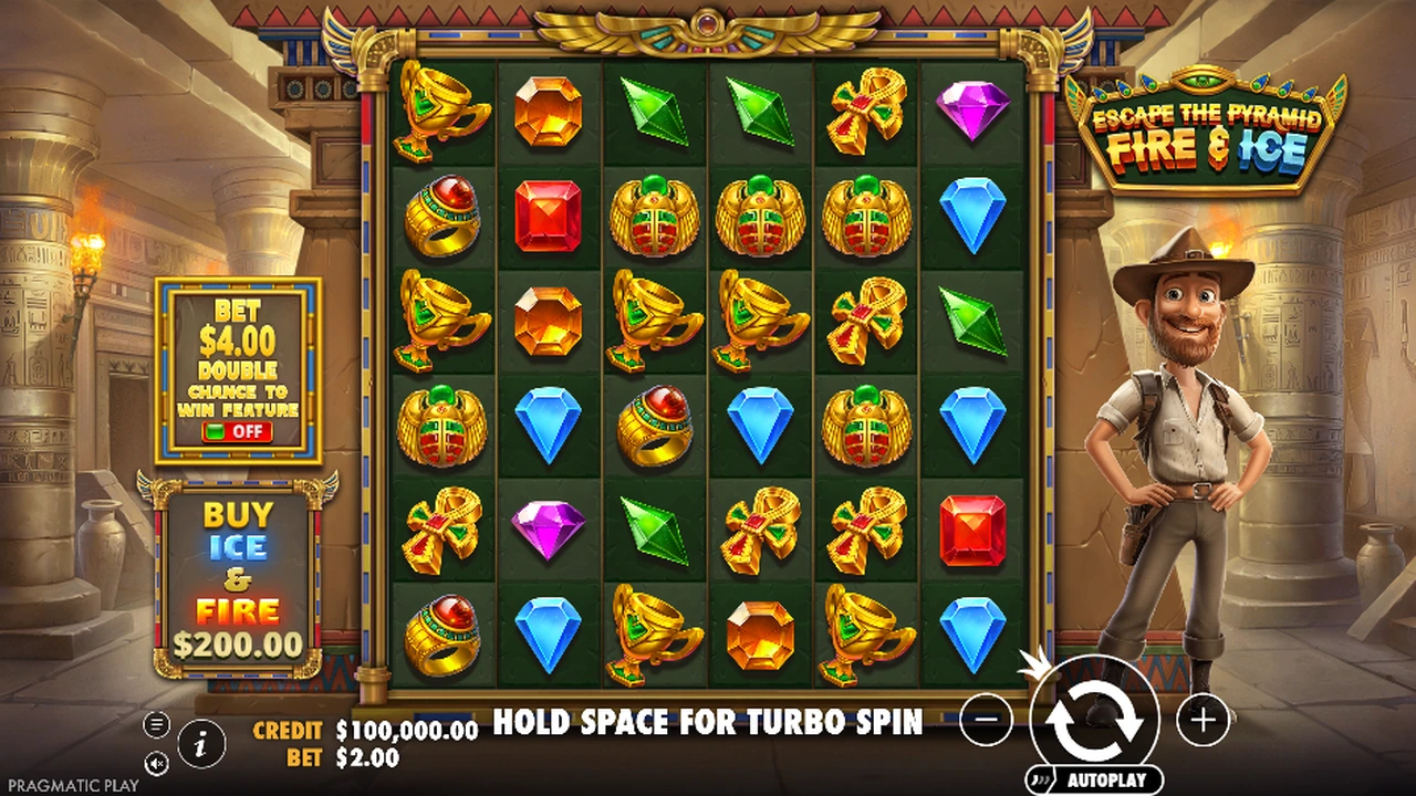 Escape the Pyramid – Fire & Ice free slot demo