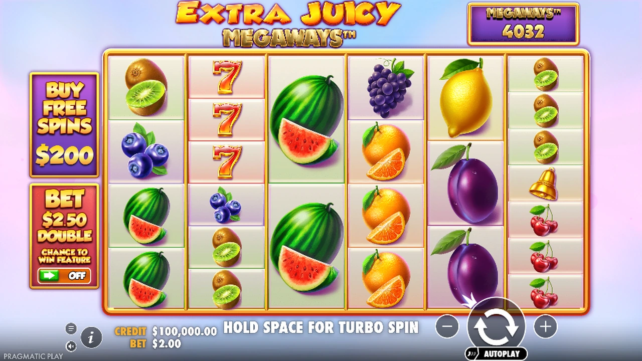 Extra Juicy™ free slot demo