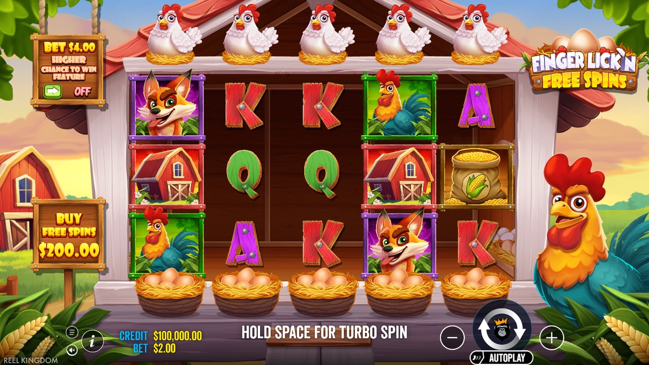 Finger Lick’n Free Spins free slot demo