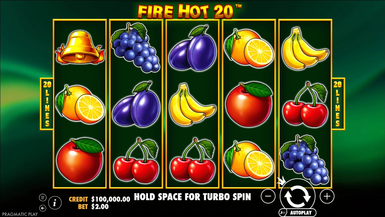 Fire Hot 20 free slot demo