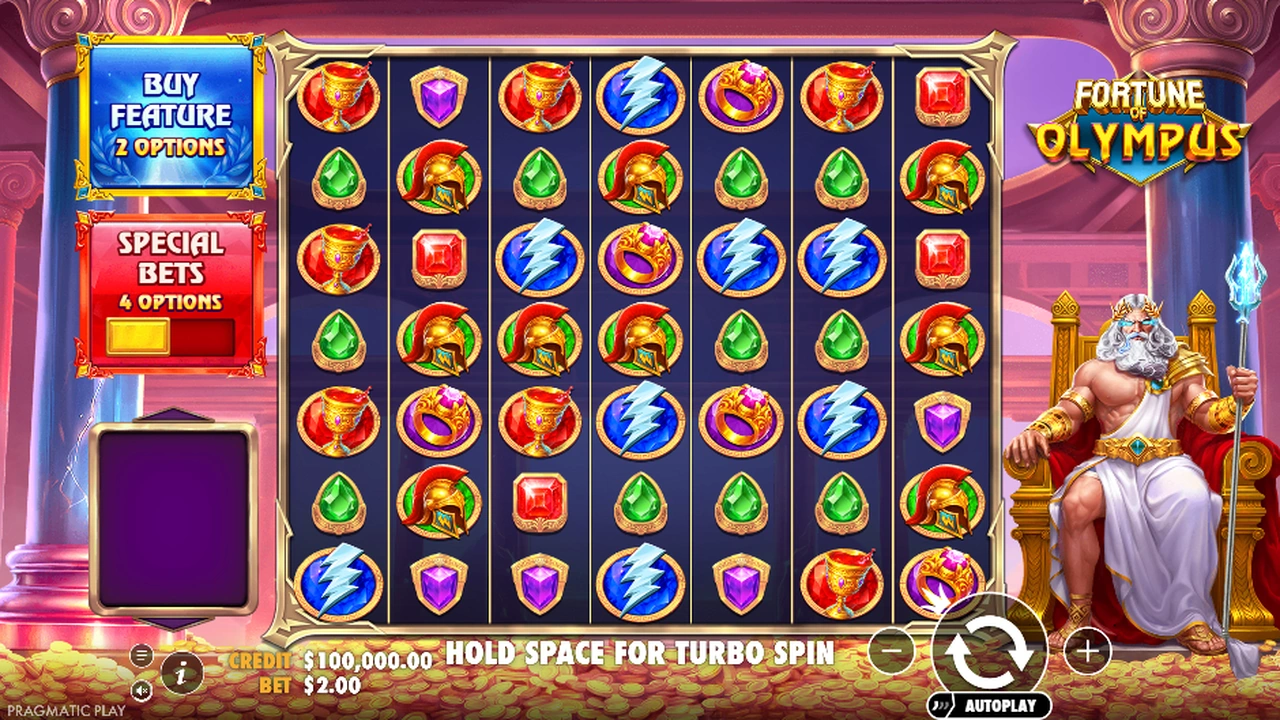 Fortune of Olympus free slot demo