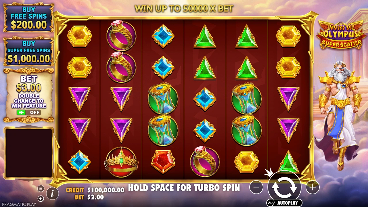 Gates of Olympus Super Scatter free slot demo