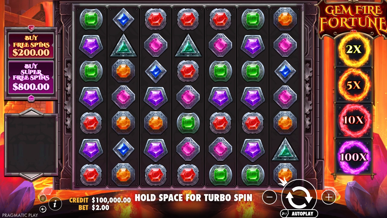 Gem Fire Fortune free slot demo