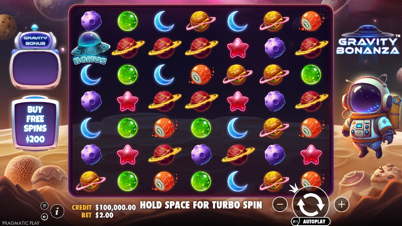 Gravity Bonanza™ free slot demo