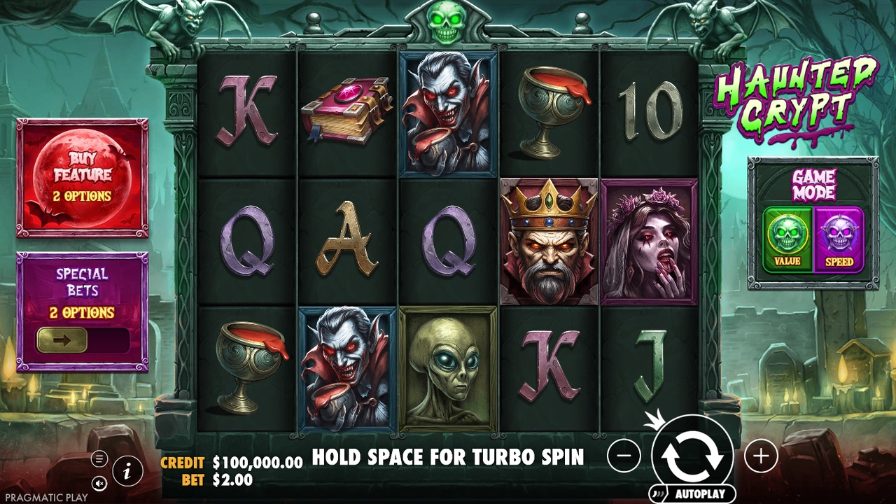 Haunted Crypt free slot demo