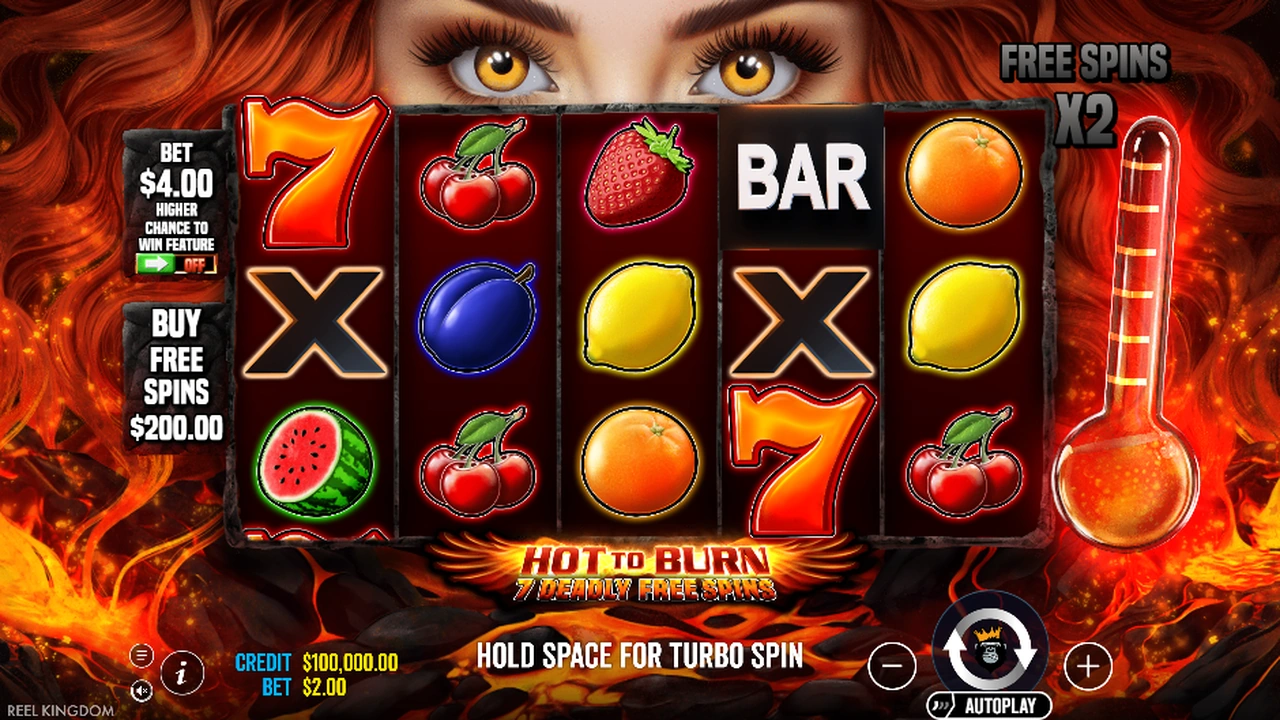 Hot to Burn – 7 Deadly Free Spins free slot demo