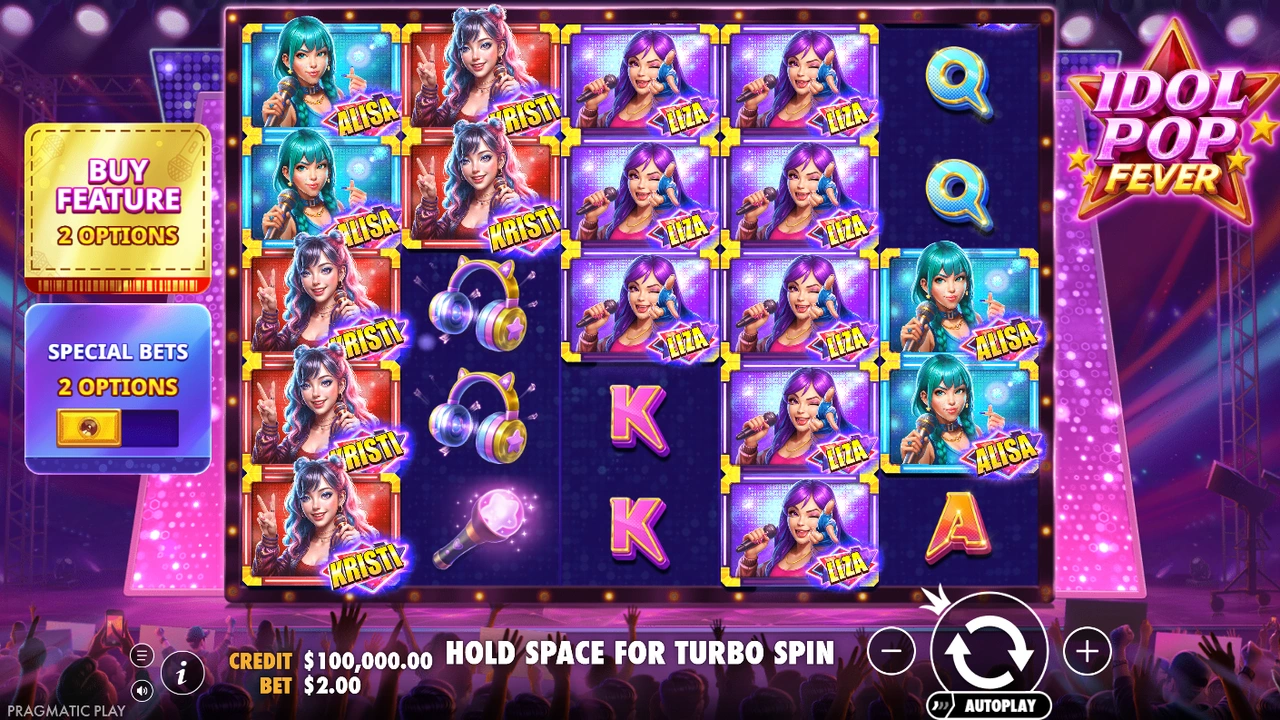 Idol Pop Fever free slot demo