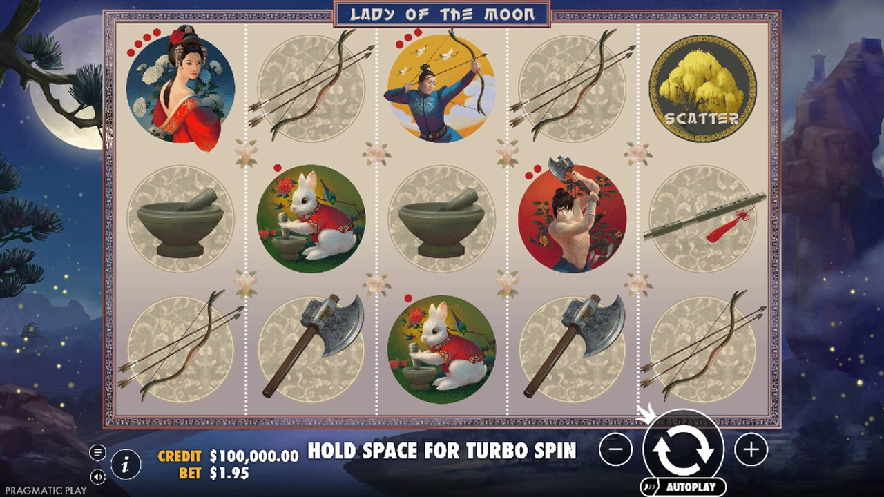 Lady of the Moon free slot demo