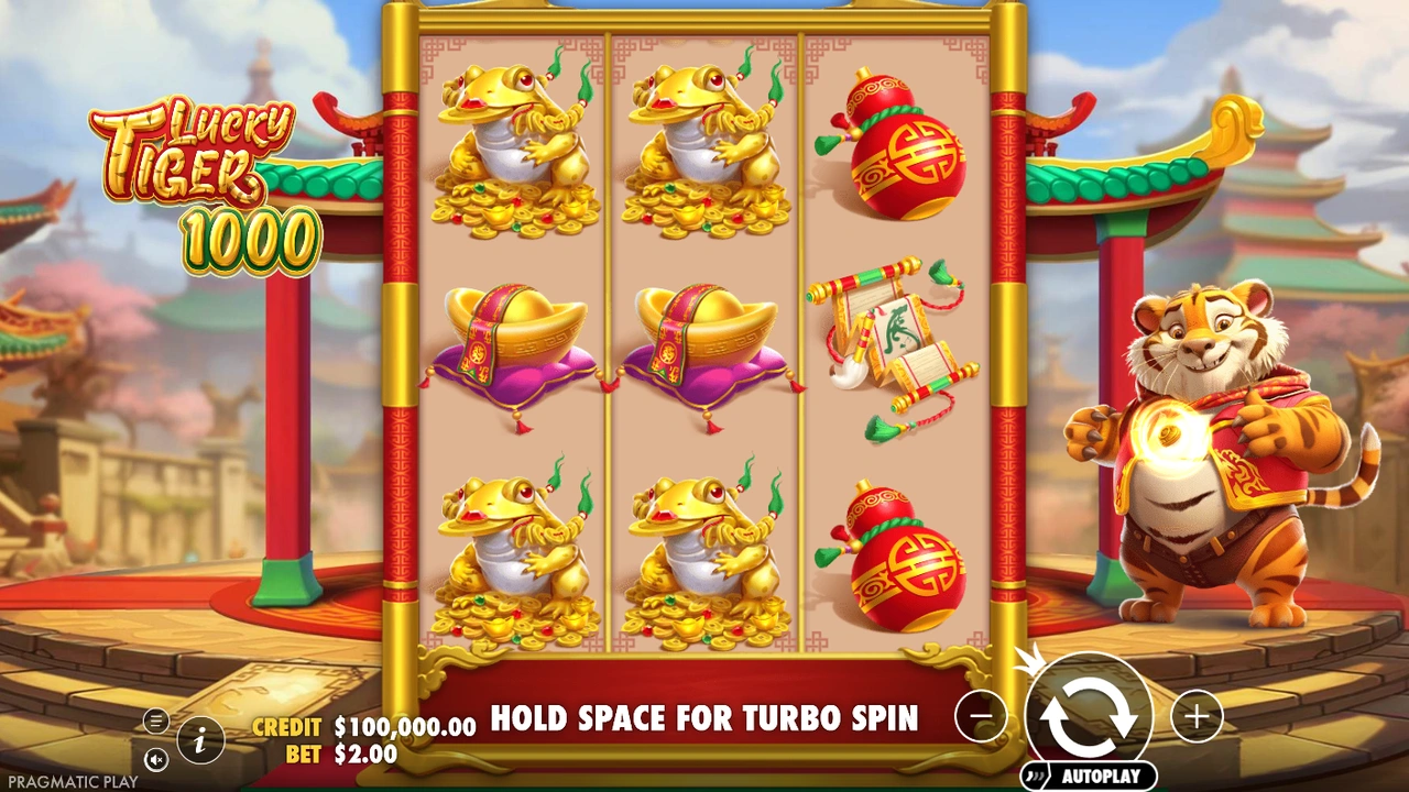 Lucky Tiger 1000 free slot demo