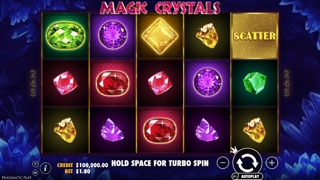 Magic Crystals free slot demo