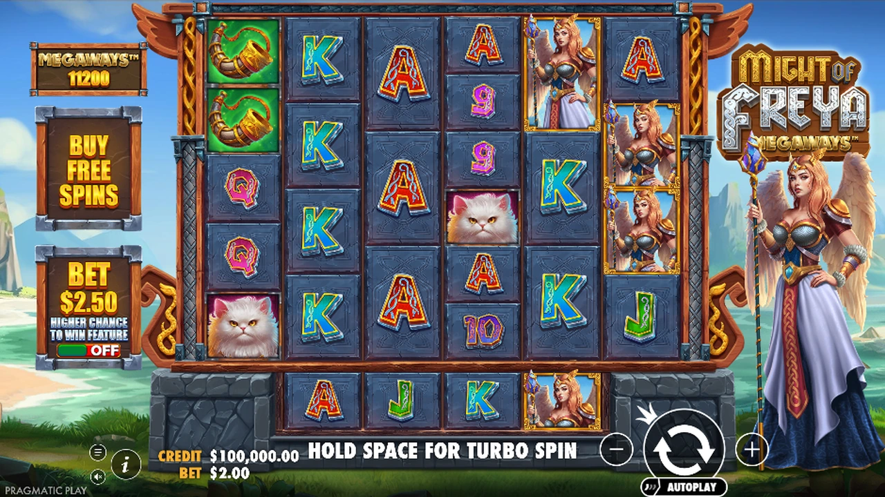Might of Freya Megaways™ free slot demo