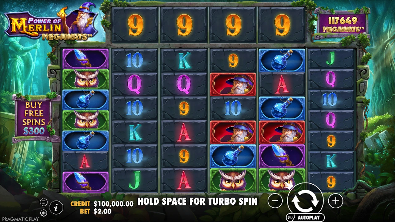 Power of Merlin Megaways™ free slot demo