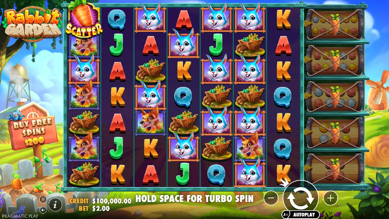 Rabbit Garden free slot demo