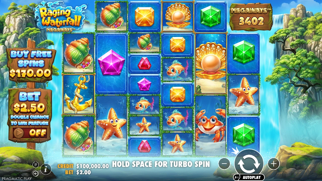 Raging Waterfall Megaways™ free slot demo