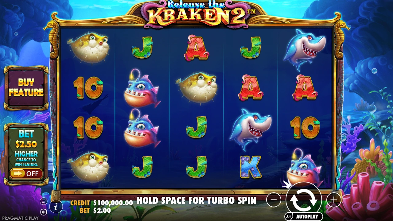 Release the Kraken® 2 free slot demo