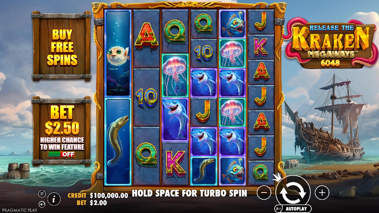Release the Kraken Megaways™ free slot demo
