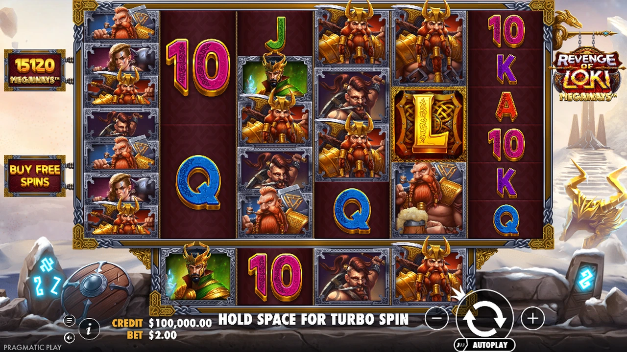 Revenge of Loki Megaways free slot demo