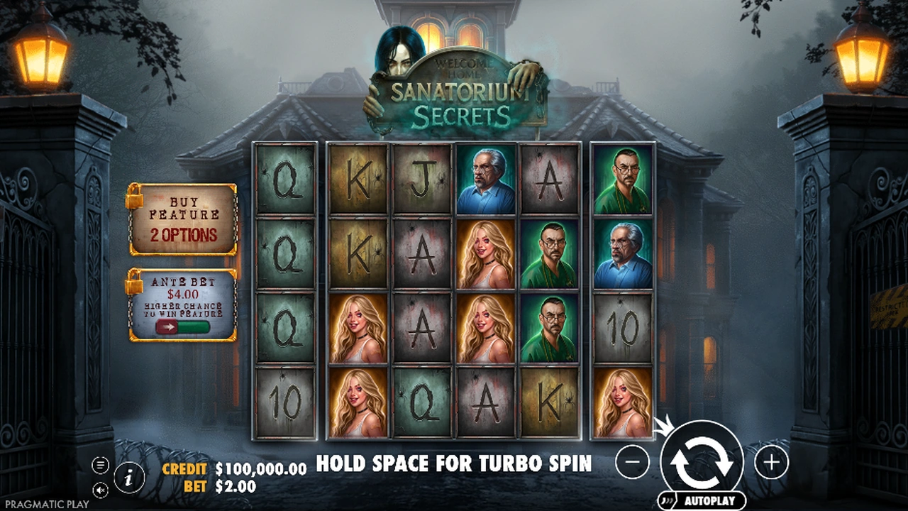 Sanatorium Secrets free slot demo
