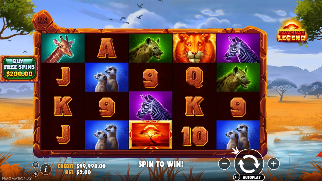 Savannah Legend free slot demo