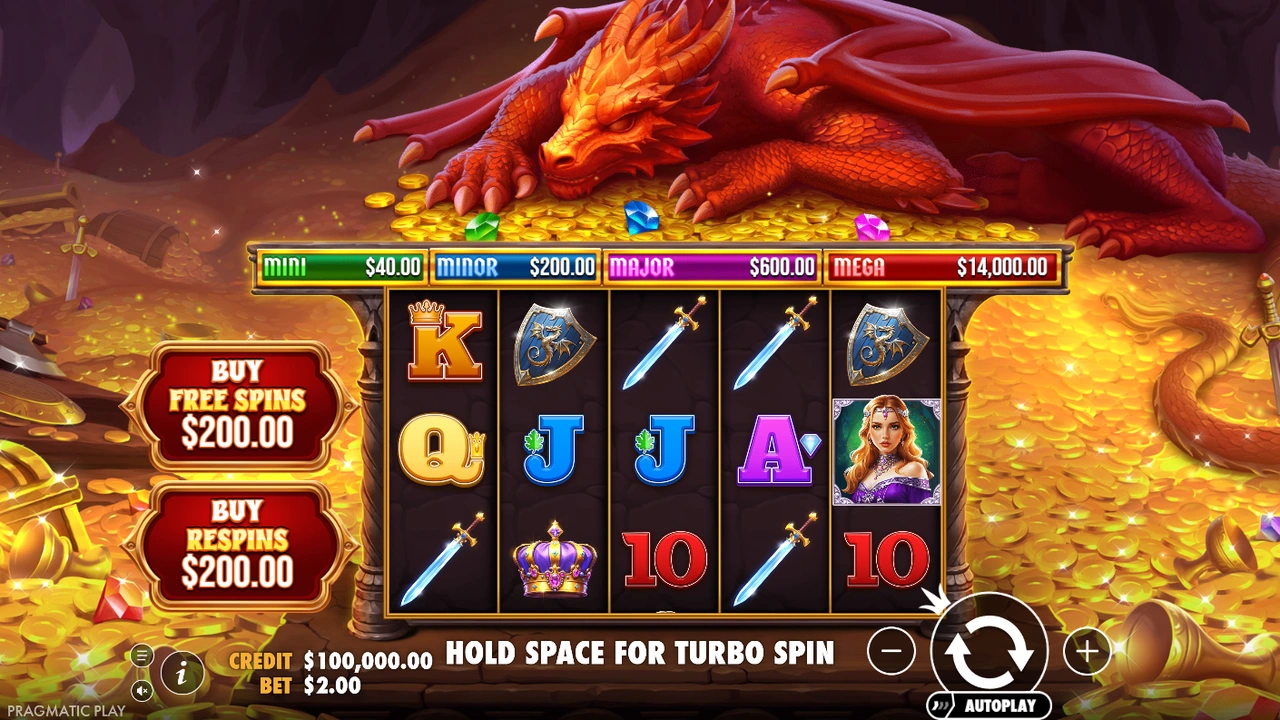 Sleeping Dragon free slot demo