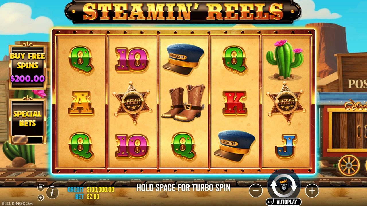 Steamin’ Reels free slot demo