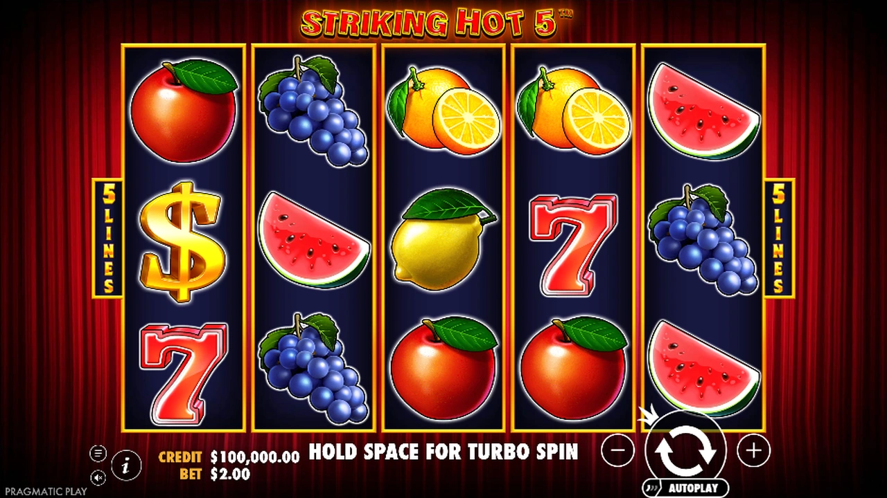 Striking Hot 5 free slot demo