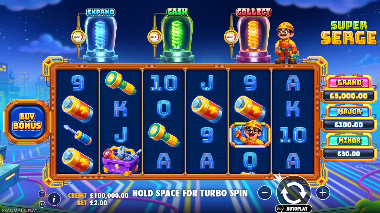 Super Serge free slot demo