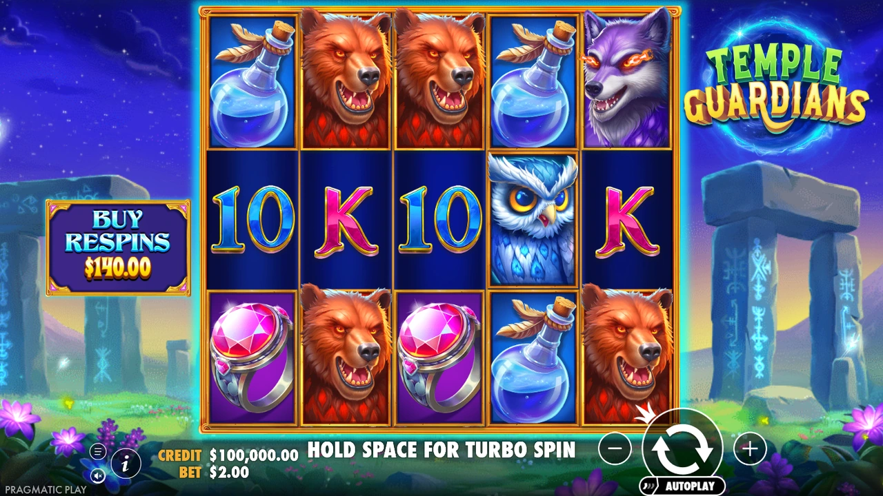 Temple Guardians free slot demo