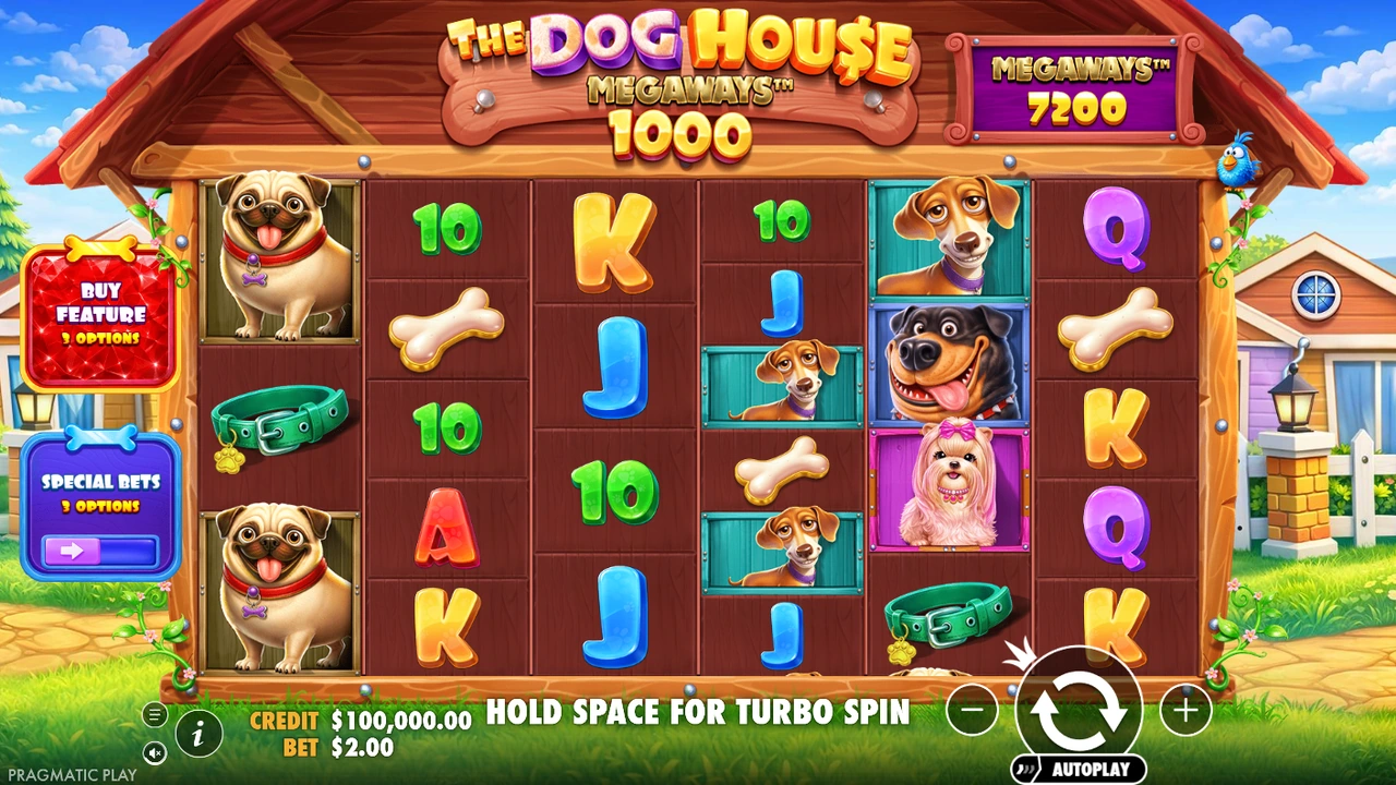 The Dog House Megaways 1000 free slot demo