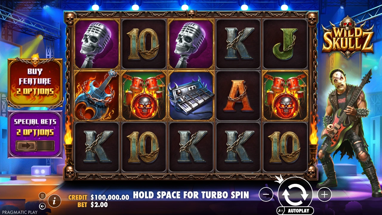 Wild Skullz free slot demo