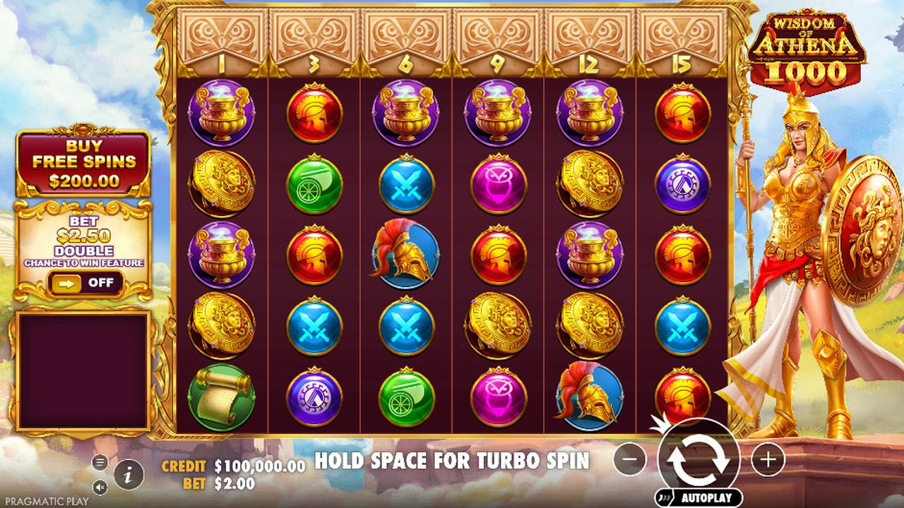 Wisdom of Athena 1000 free slot demo
