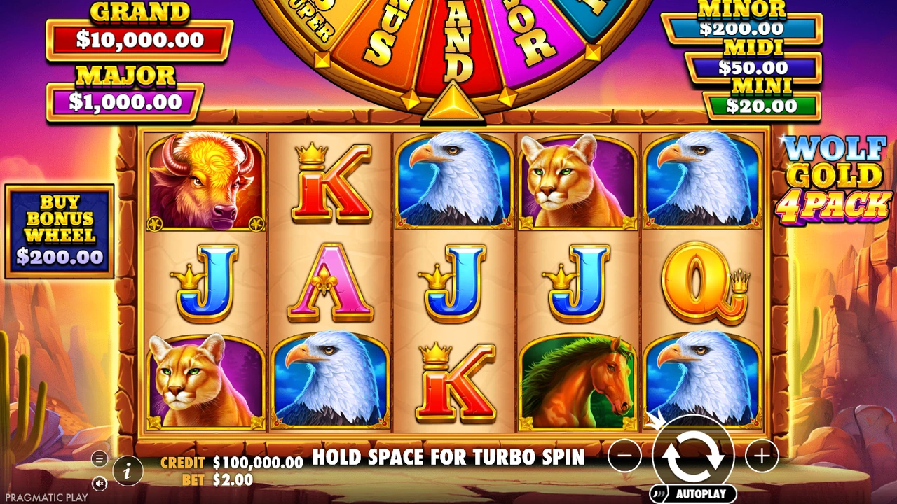 Wolf Gold 4 Pack free slot demo