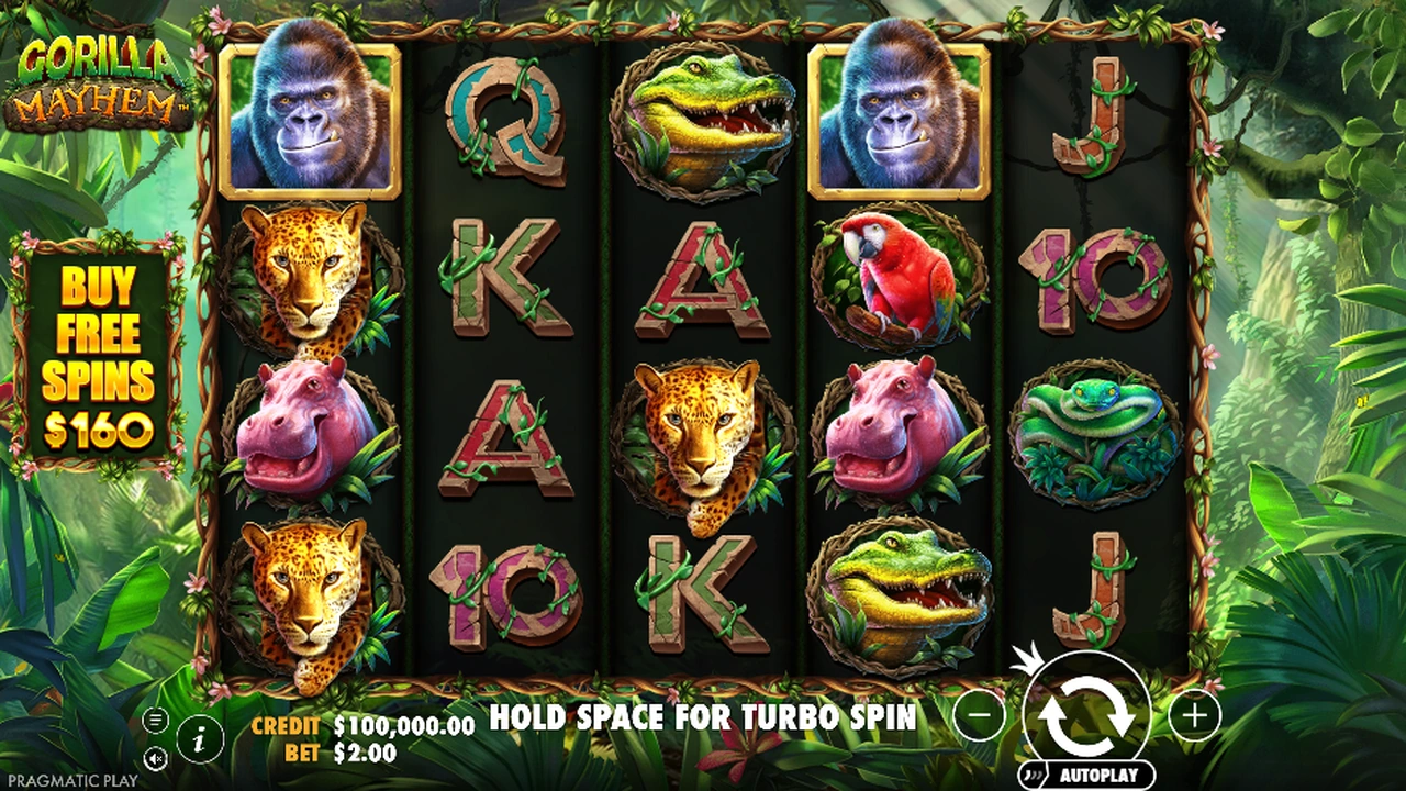 Gorilla Mayhem free slot demo